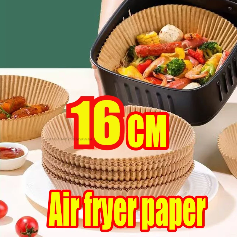 Kitchen Baking Sheets - 50/300PCS Air Fryer Disposable Paper Liner