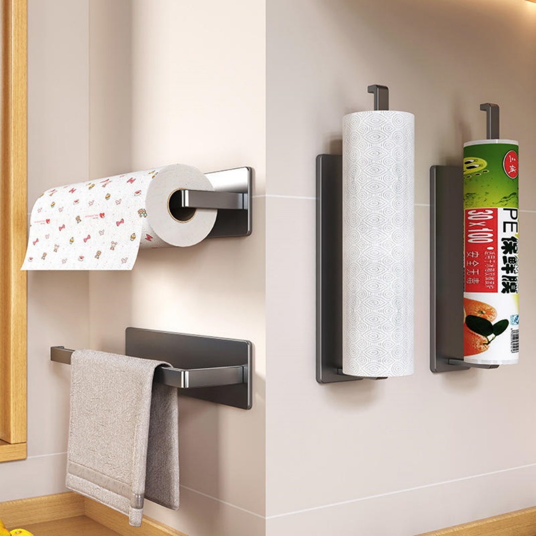 Kitchen Baking Paper Holder - Heavy-Duty Magnetic Paper Towel Holder Fits