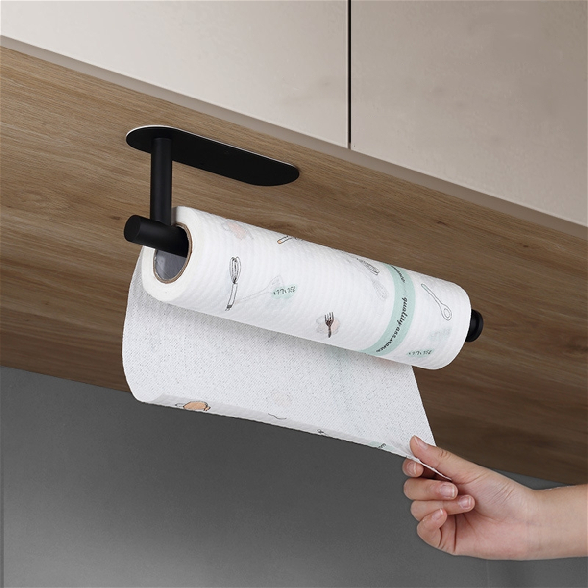 Kitchen Baking Paper Holder - Kitchen Paper Towel Holder Adhesive Tissue