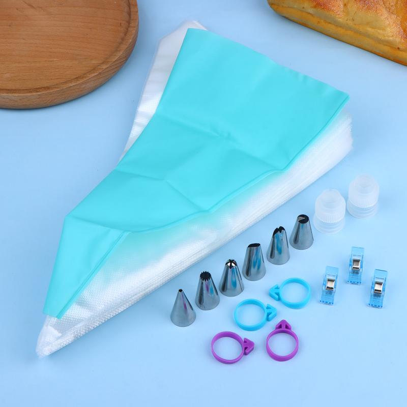 Kitchen Set Bakery - 【xxx】Piping Pastry Bag With Nozzle Set