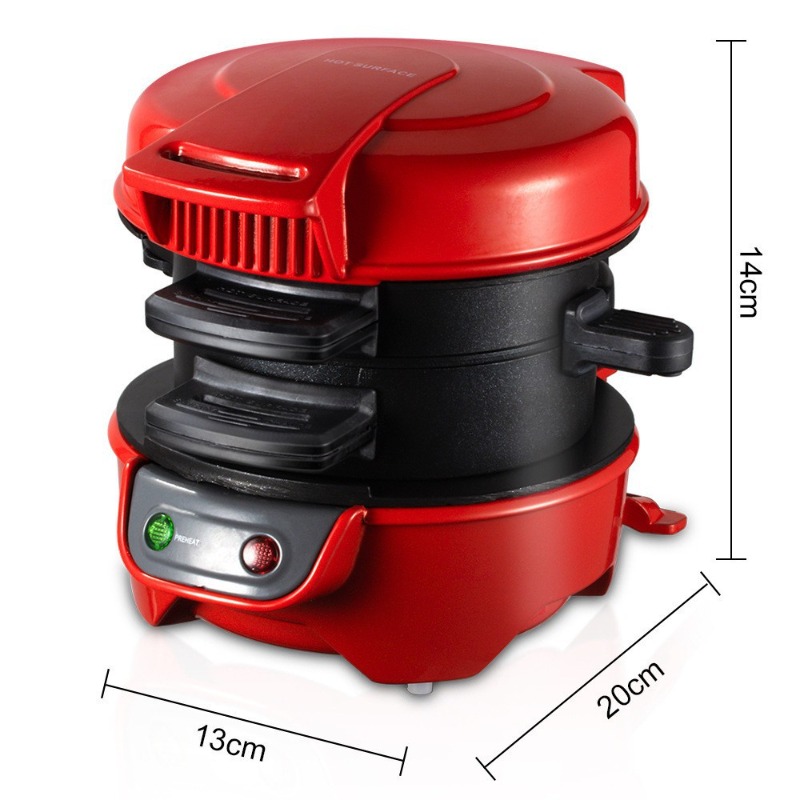 220V 110V Mini Electric Burger - огляд і ціна Kitchen Baking Machine