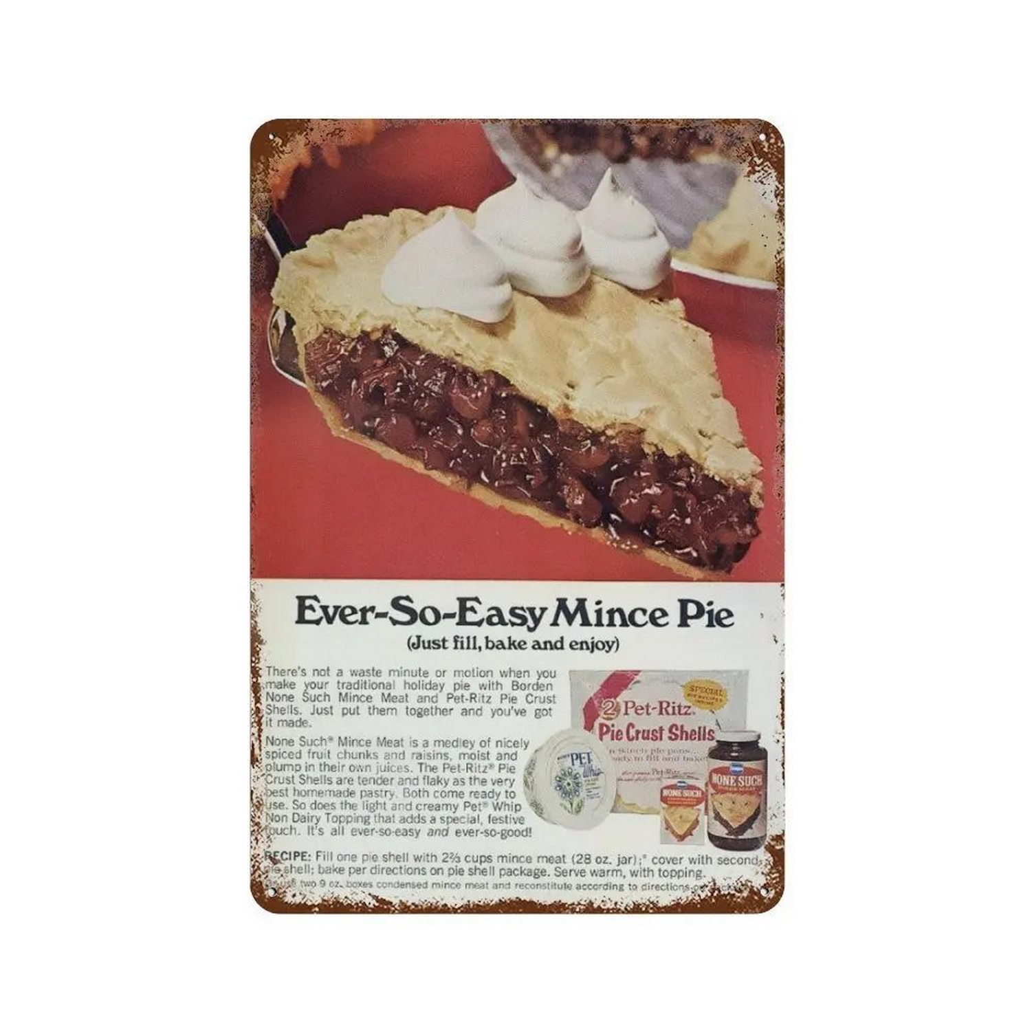 HD Tin Sign Vintage Bakery Des - огляд і ціна Kitchen Set Bakery