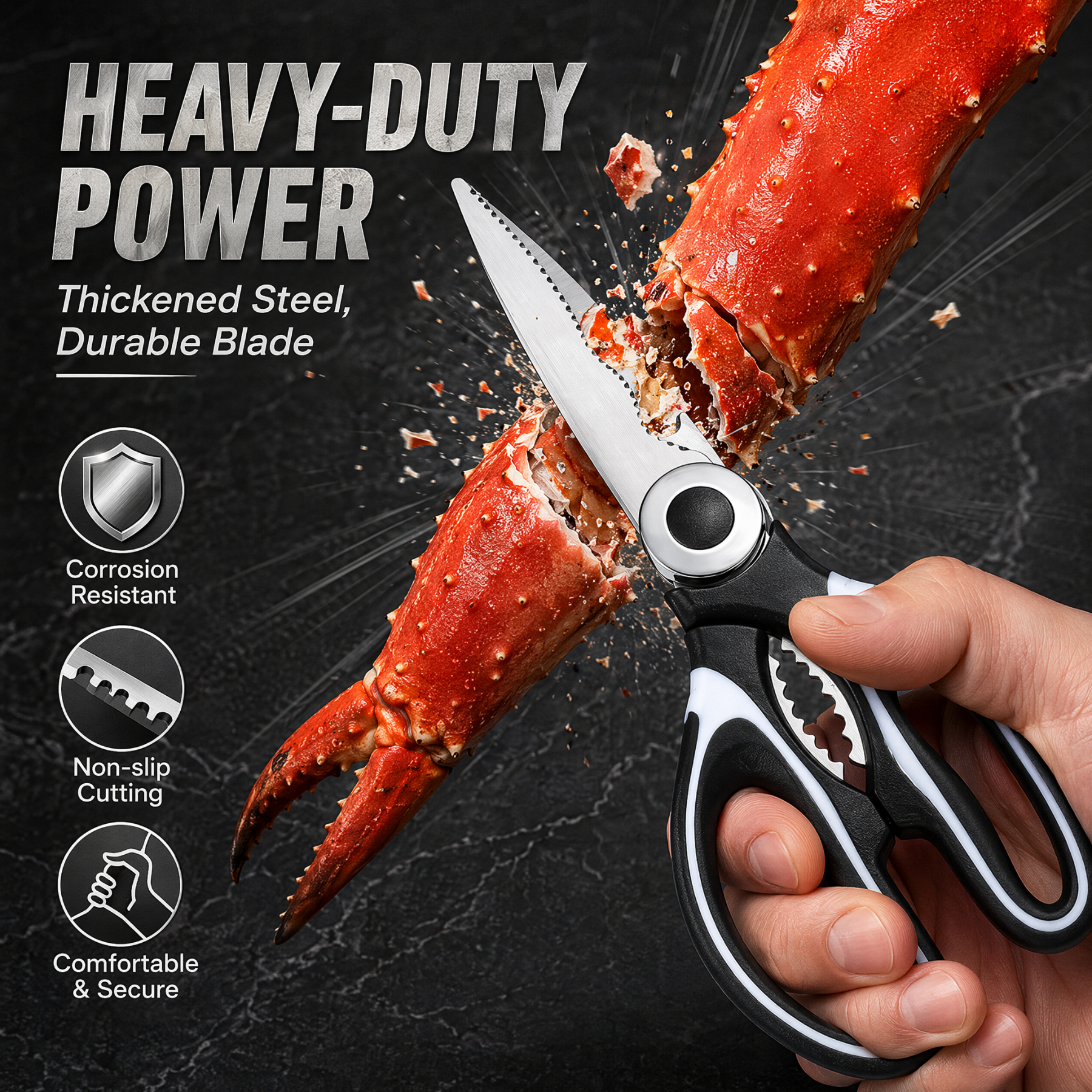 Household Multifunctional Kitc - огляд і ціна Kitchen Shears In Baking
