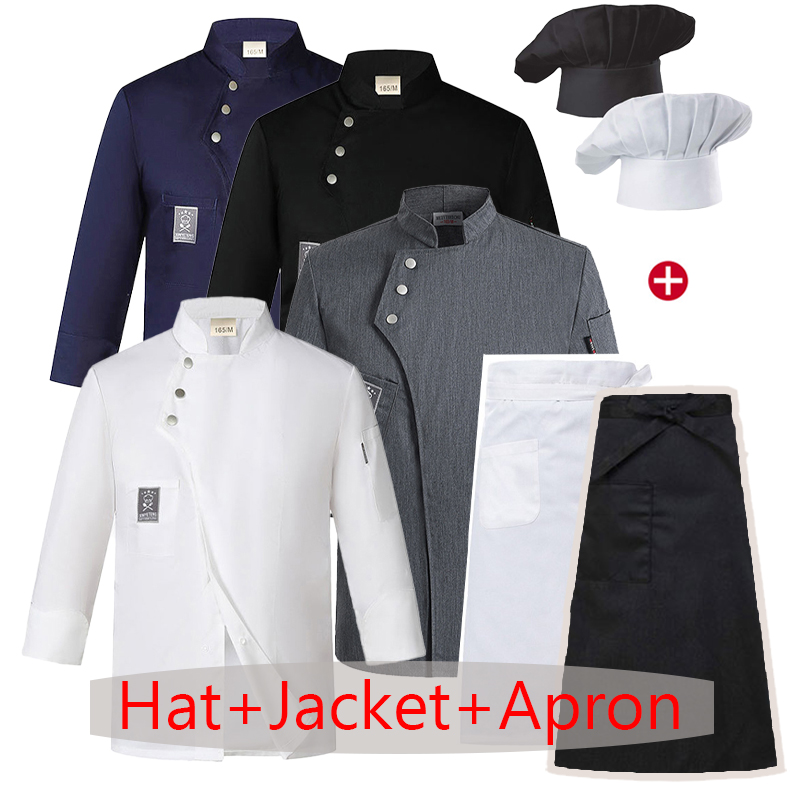 Long Sleeve Chef Jackets Resta - огляд і ціна Kitchen Set Bakery