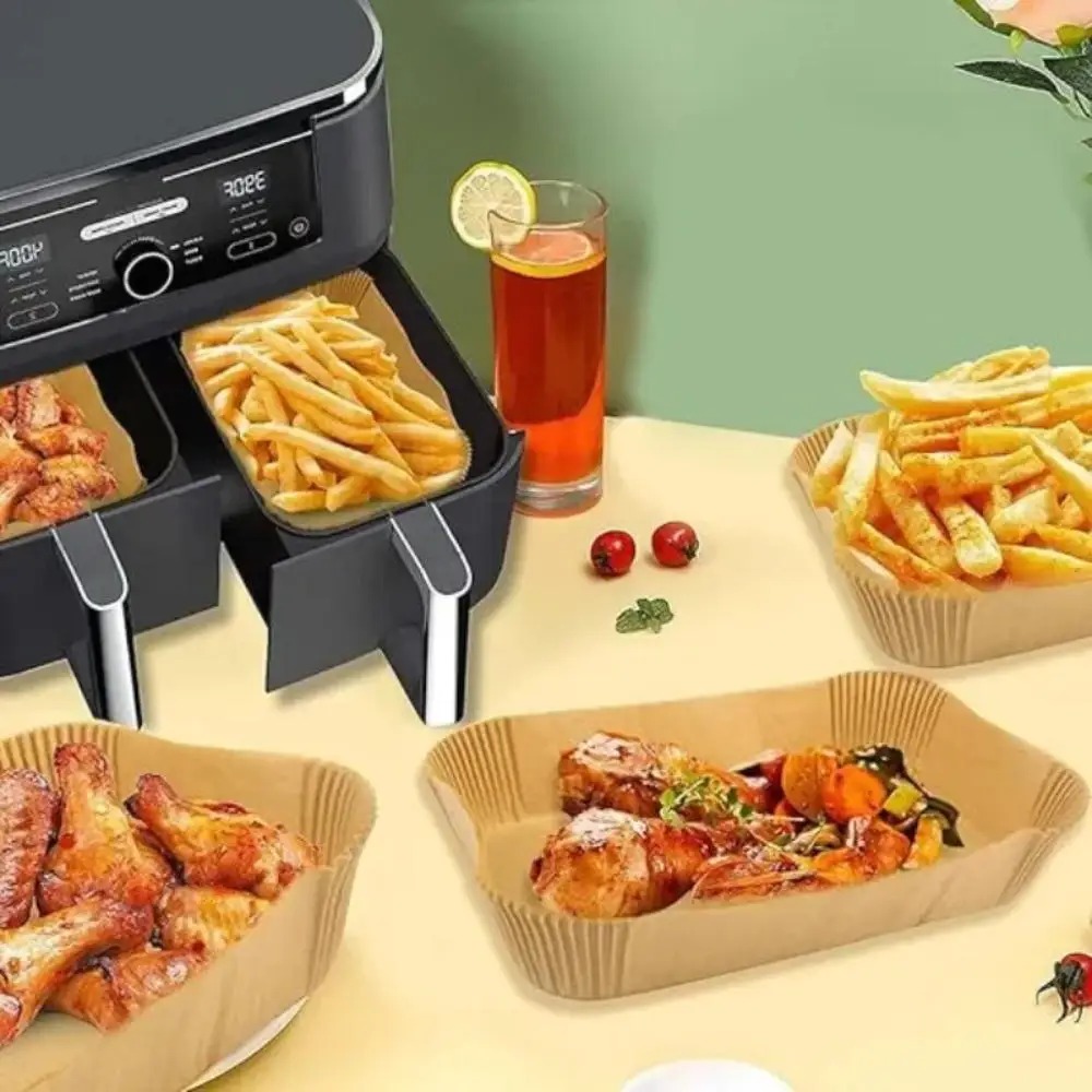 50/100pcs Disposable Air Fryer - огляд і ціна Kitchen Baking Sheets