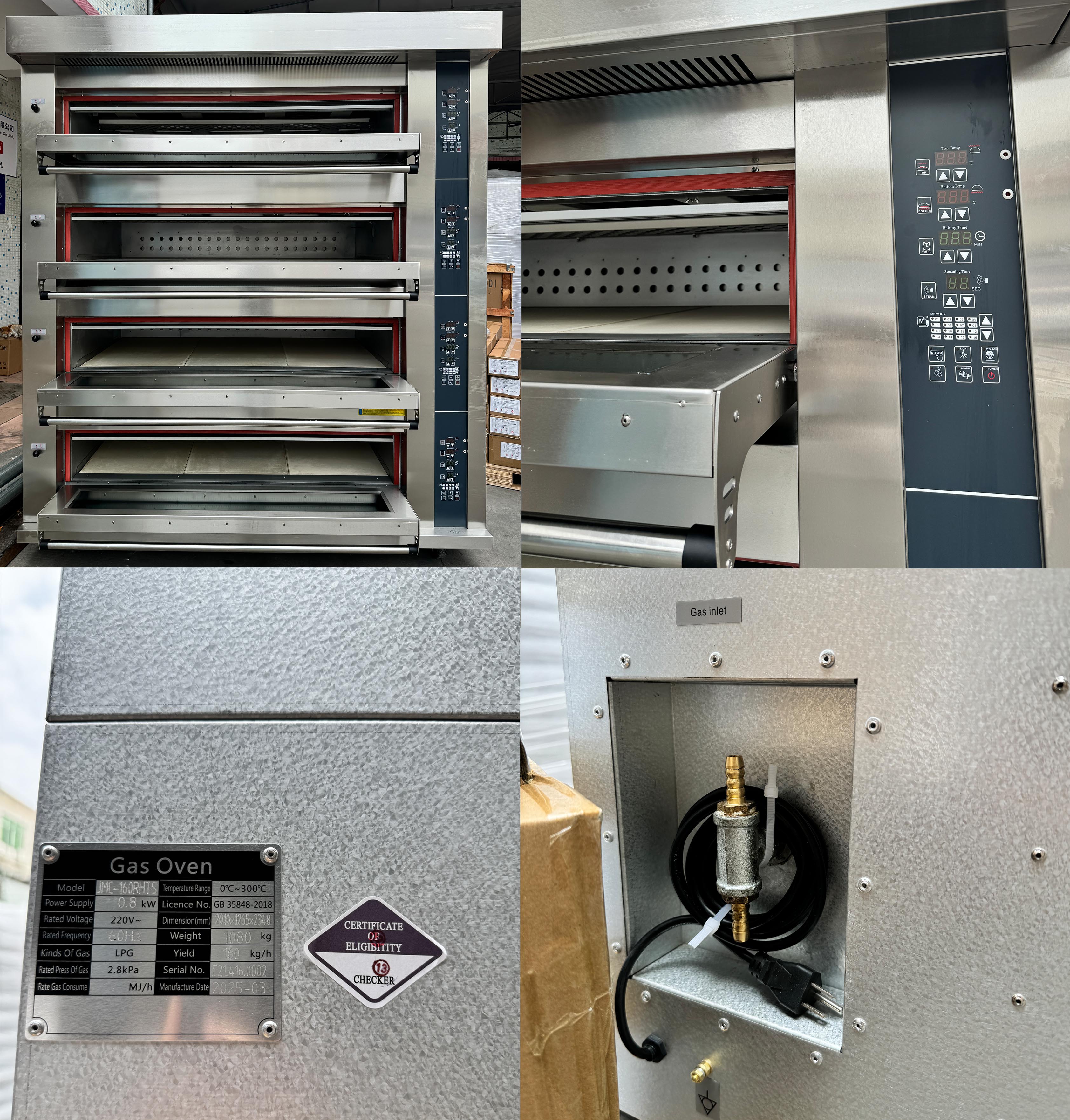 Customized Commercial Pizza Br - огляд і ціна Kitchen Baking Equipment