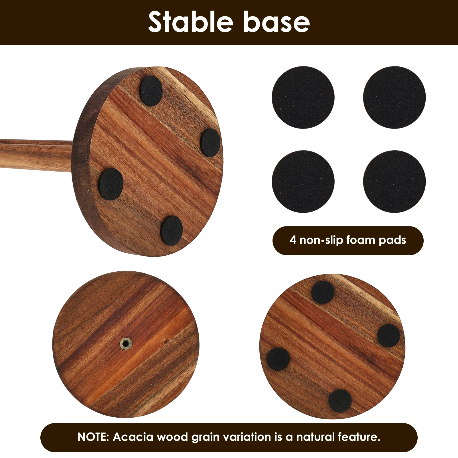 Wooden Paper Towel Holder Stan - огляд і ціна Kitchen Baking Paper Holder