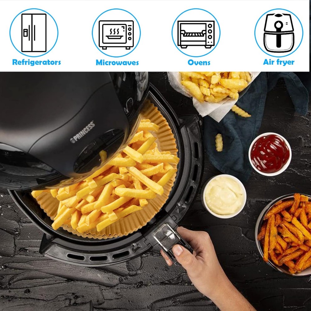 50/100pcs Air Fryer Disposable - огляд і ціна Kitchen Baking Sheets