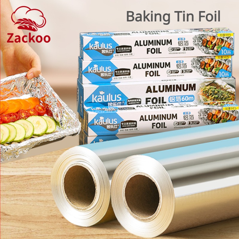 Zackoo 10/20/40M Aluminium Foi - огляд і ціна Kitchen Baking Sheets