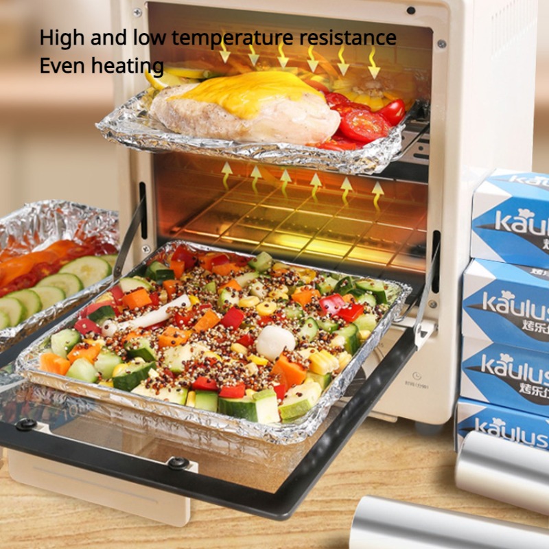 Zackoo 10/20/40M Aluminium Foi - огляд і ціна Kitchen Baking Sheets