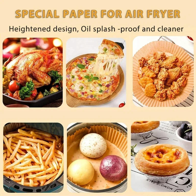 50/300PCS Air Fryer Disposable - огляд і ціна Kitchen Baking Sheets