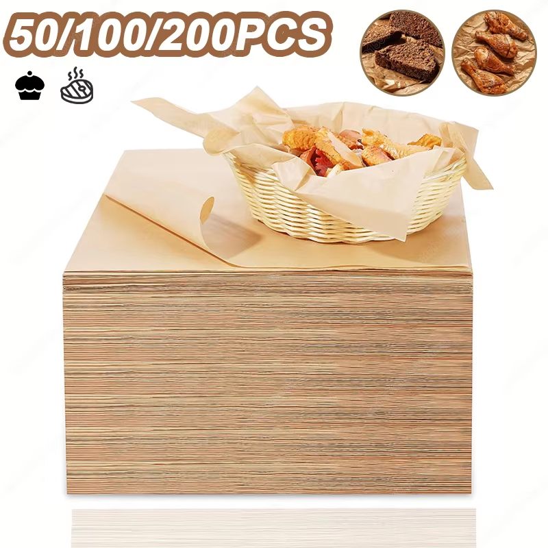 50/100/200PCS Baking Paper Par - огляд і ціна Kitchen Baking Sheets