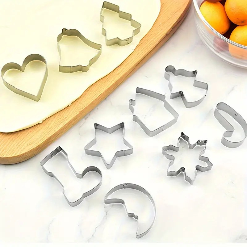 10PC Christmas Cookie Cutter S - огляд і ціна Kitchen And Baking Equipment