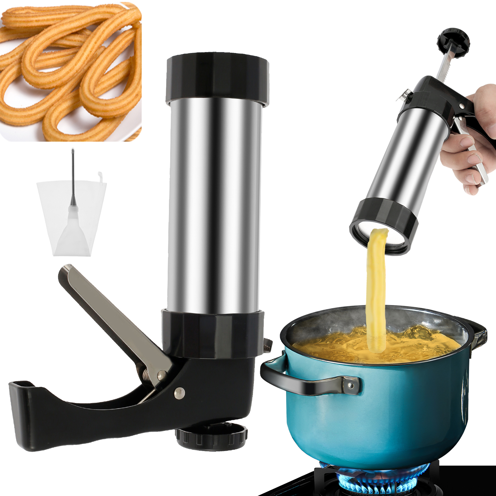 Churrera Churro Maker Machine  - огляд і ціна Kitchen Baking Machine
