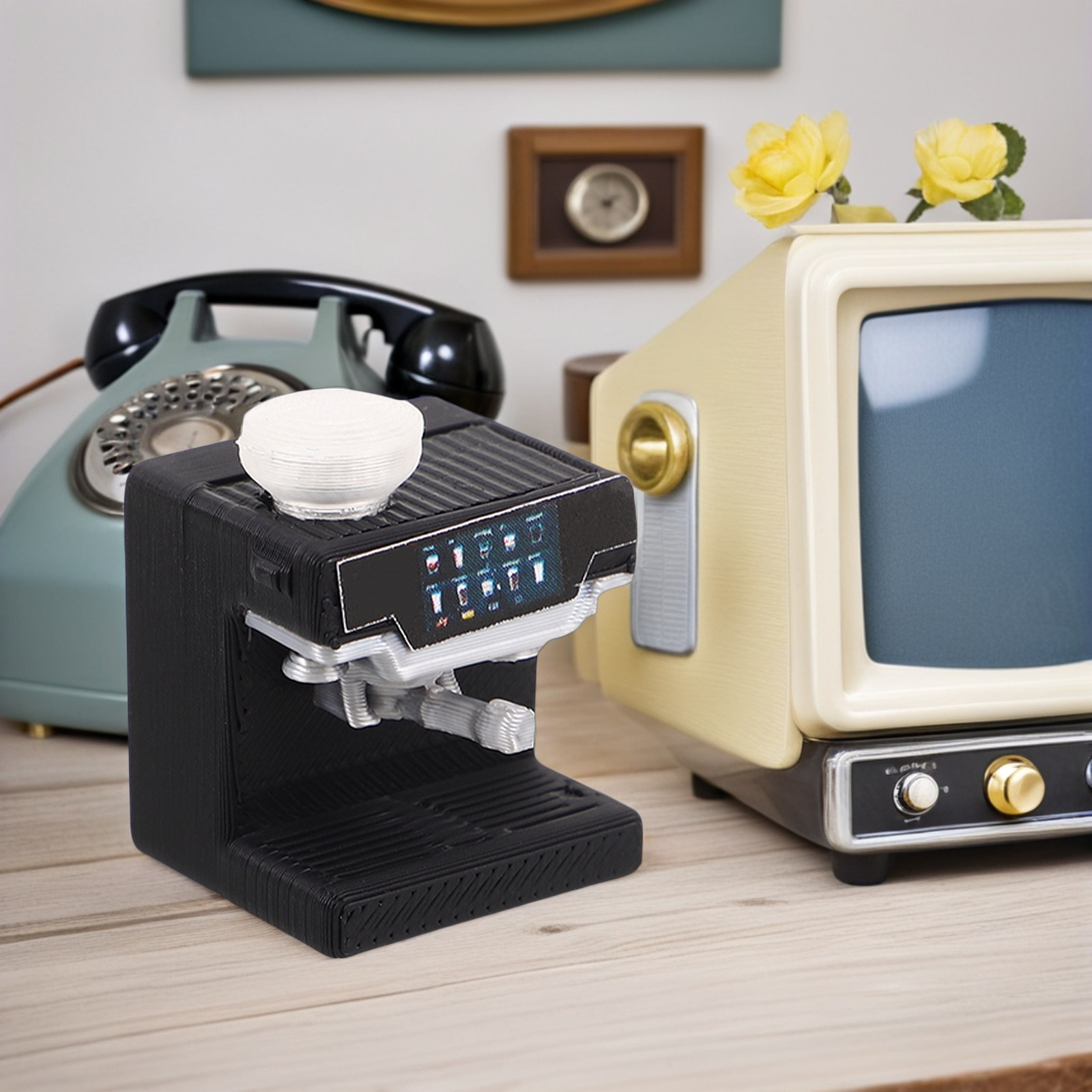 Miniature Coffee Machine for D - огляд і ціна Kitchen Baking Machine