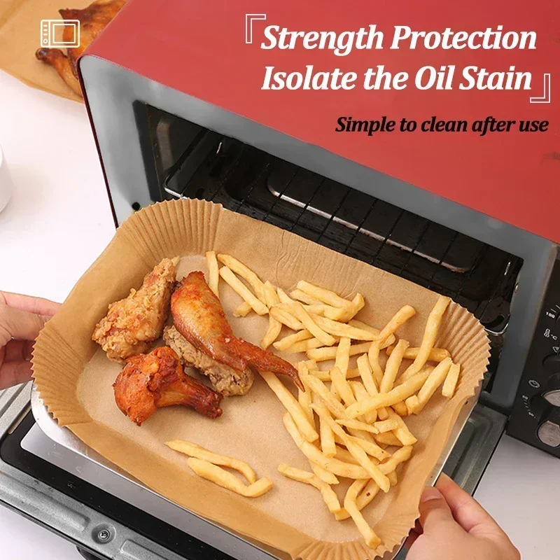 Disposable Air Fryer Paper Non - огляд і ціна Kitchen Baking Sheets