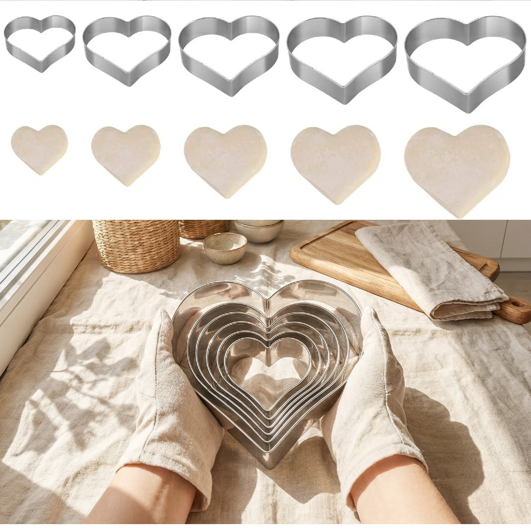 Stainless Steel Heart Cookie C - огляд і ціна Kitchen And Baking Equipment