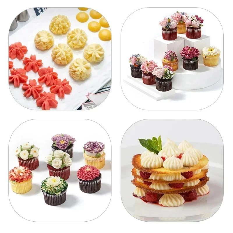 1-6Sets Pastry Bag And Stainle - огляд і ціна Kitchen Set Bakery