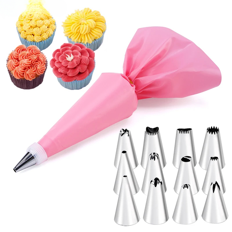 6-24 Pcs Set Pastry Bag and St - огляд і ціна Kitchen Set Bakery