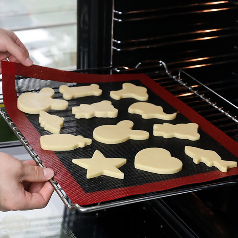 Perforated Silicone Baking Mat - огляд і ціна Kitchen Baking Sheets