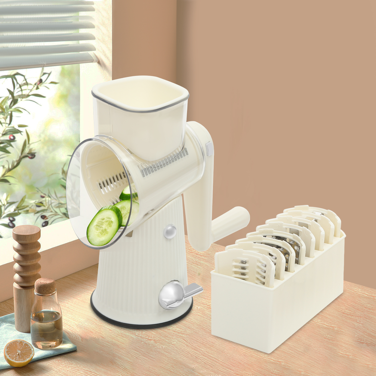Rotary Cheese Grater Manual Ch - огляд і ціна Kitchen Zain