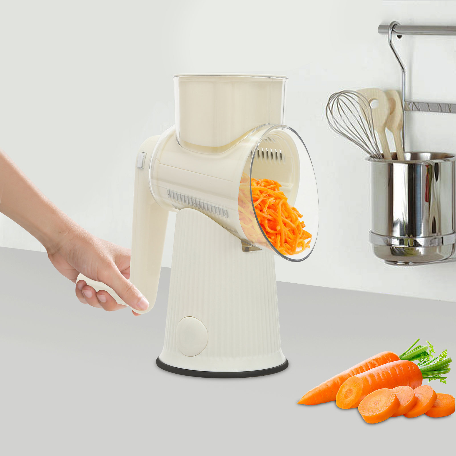 Rotary Cheese Grater Manual Ch - огляд і ціна Kitchen Zain