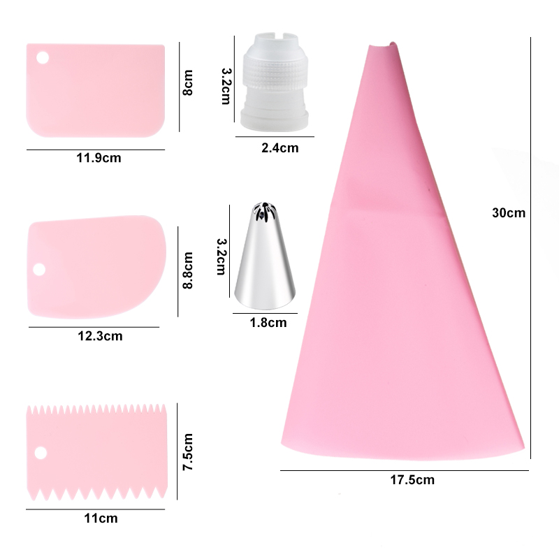 6/14/26/29 pcs set Cream Nozzl - огляд і ціна Kitchen Set Bakery