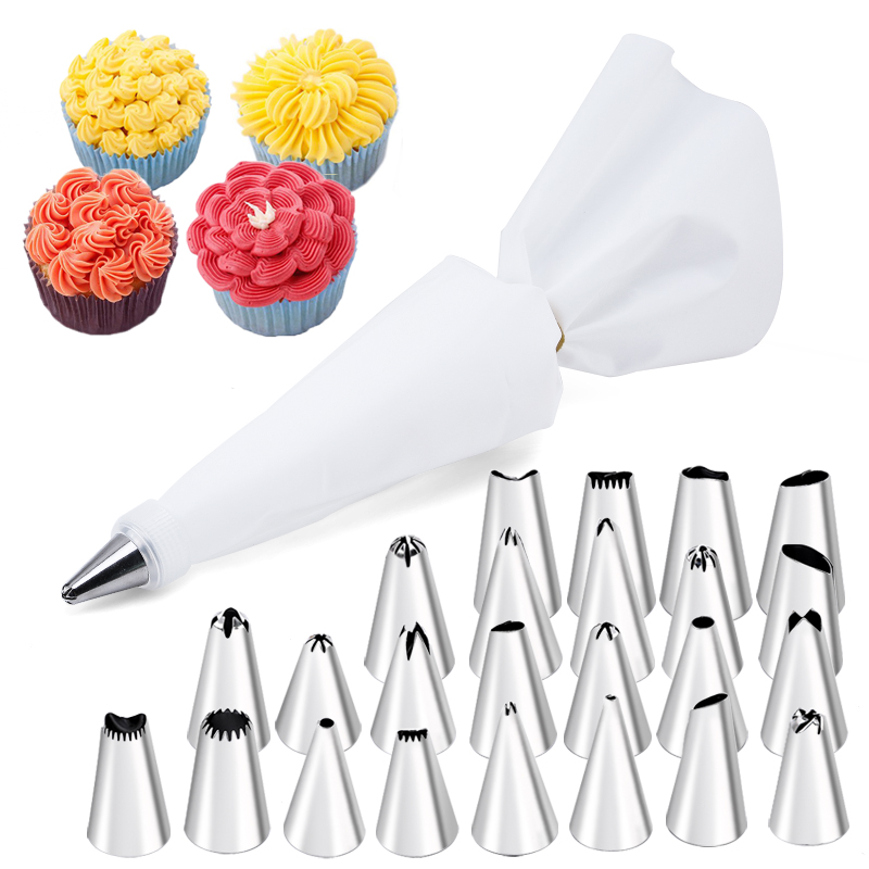 6/14/26/29 pcs set Cream Nozzl - огляд і ціна Kitchen Set Bakery