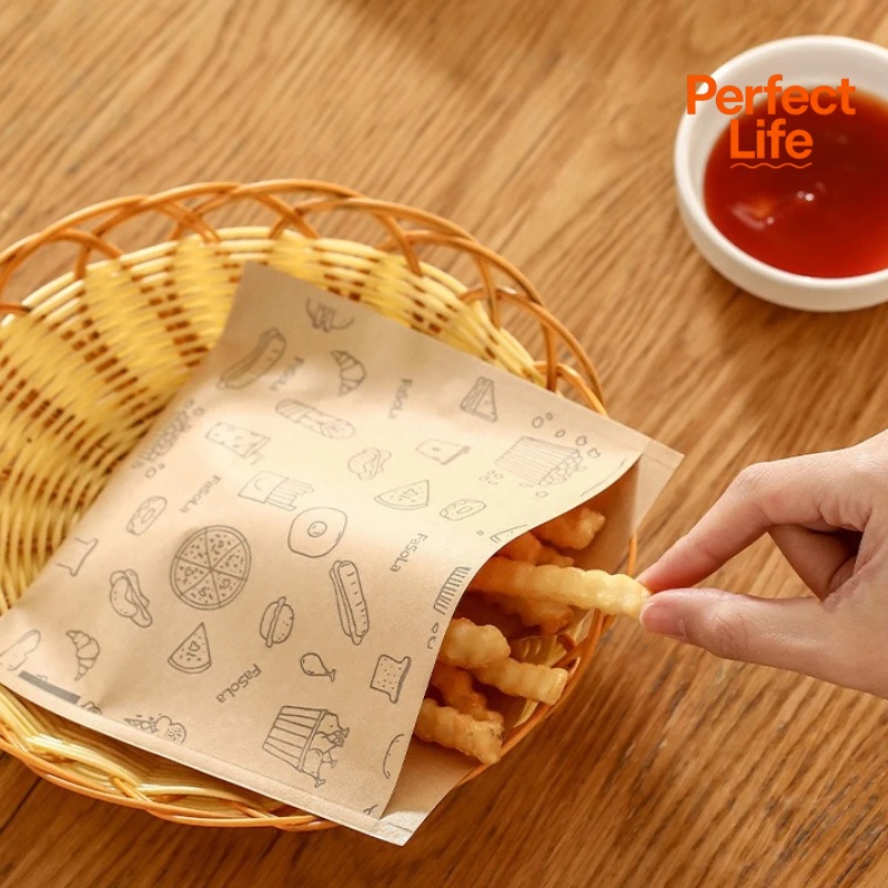 50/100 Pcs Greaseproof PaperDi - огляд і ціна Kitchen Baking Sheets