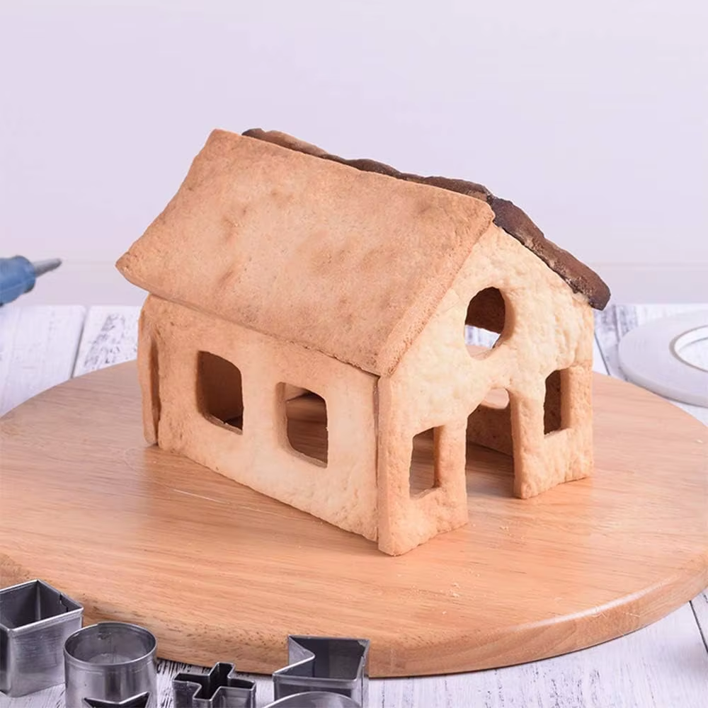 10Pcs Gingerbread House Cookie - огляд і ціна Kitchen And Baking Equipment