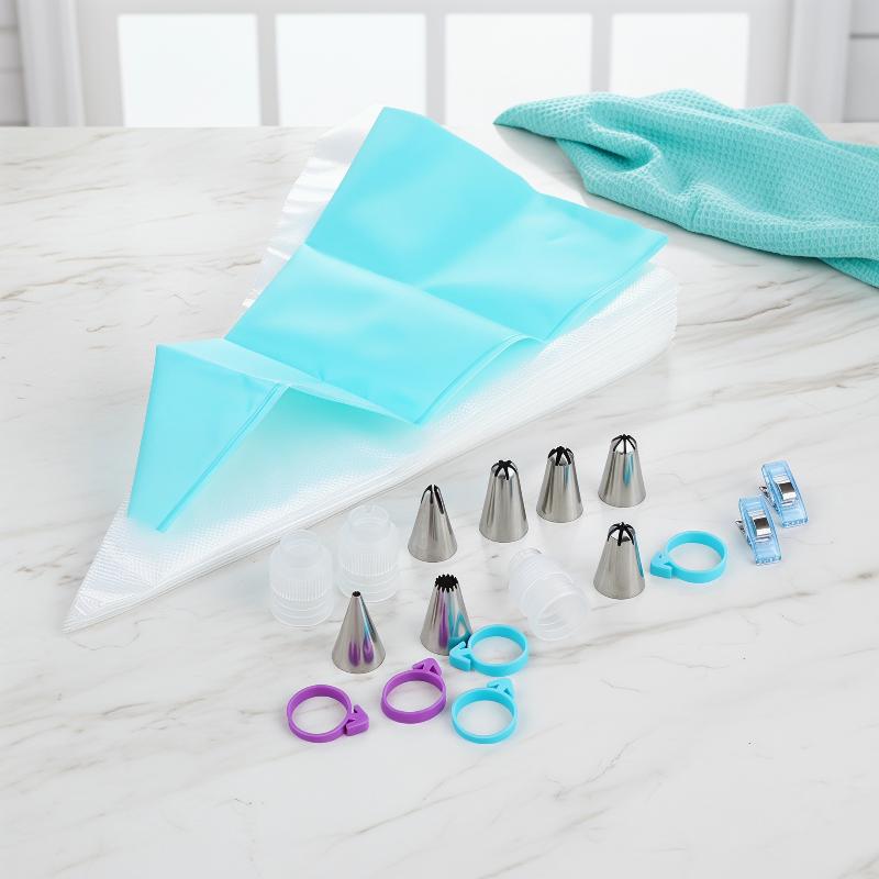 Piping Pastry Bag With Nozzles - огляд і ціна Kitchen Set Bakery