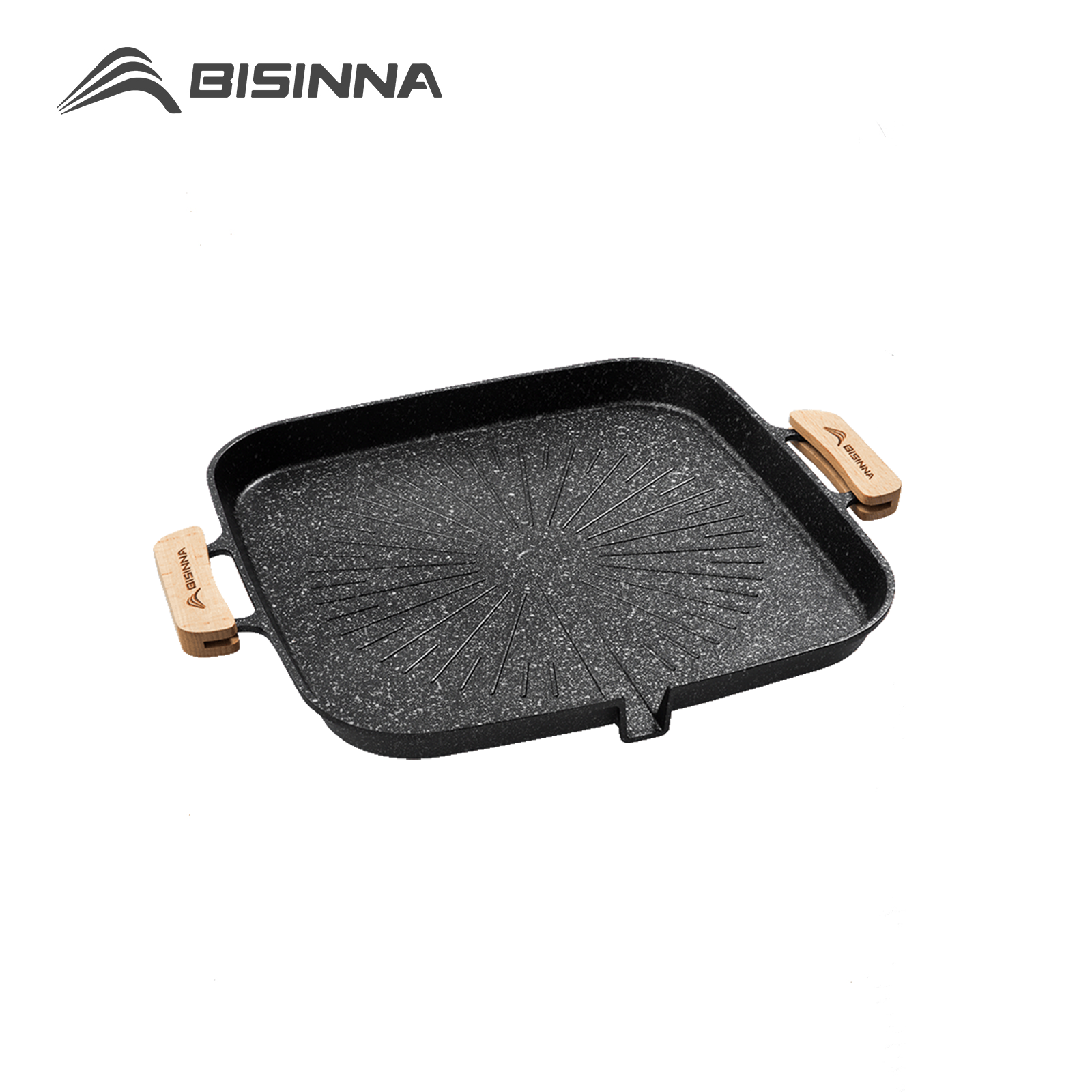 BISINNA Square BBQ Grill Pan N - огляд і ціна Kitchen Baking Sheets