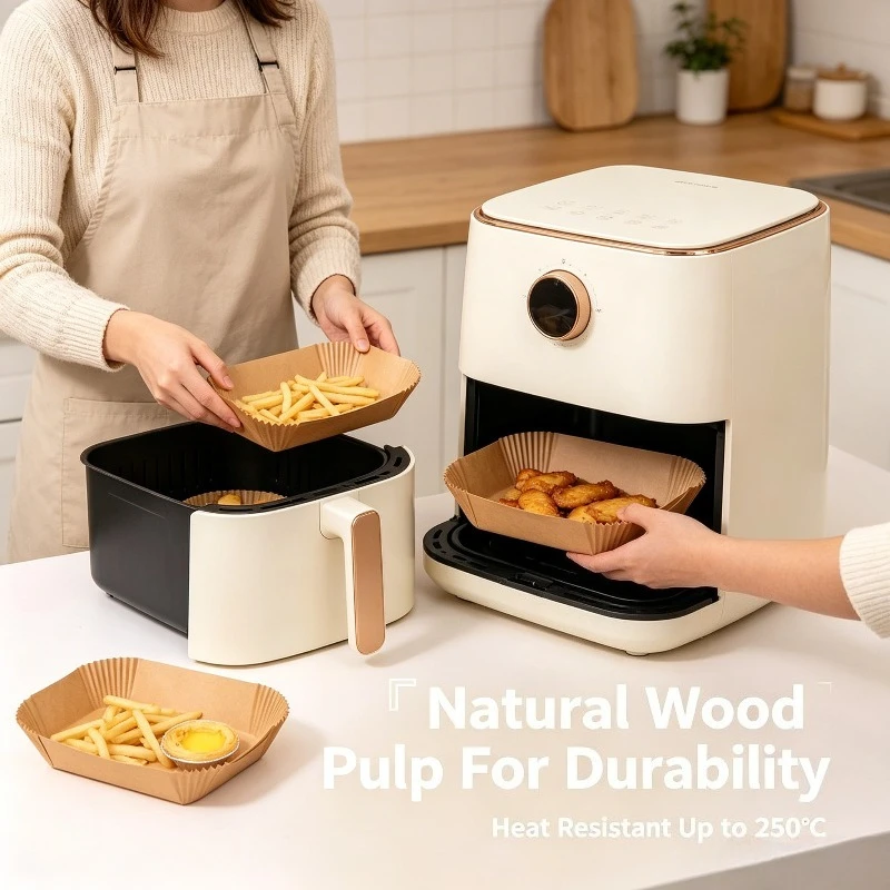 Rectangle Air Fryer Liners - F - огляд і ціна Kitchen Baking Sheets