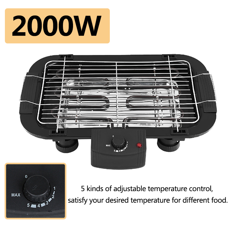 Household Smokeless Grill 2000 - огляд і ціна Kitchen Baking Equipment