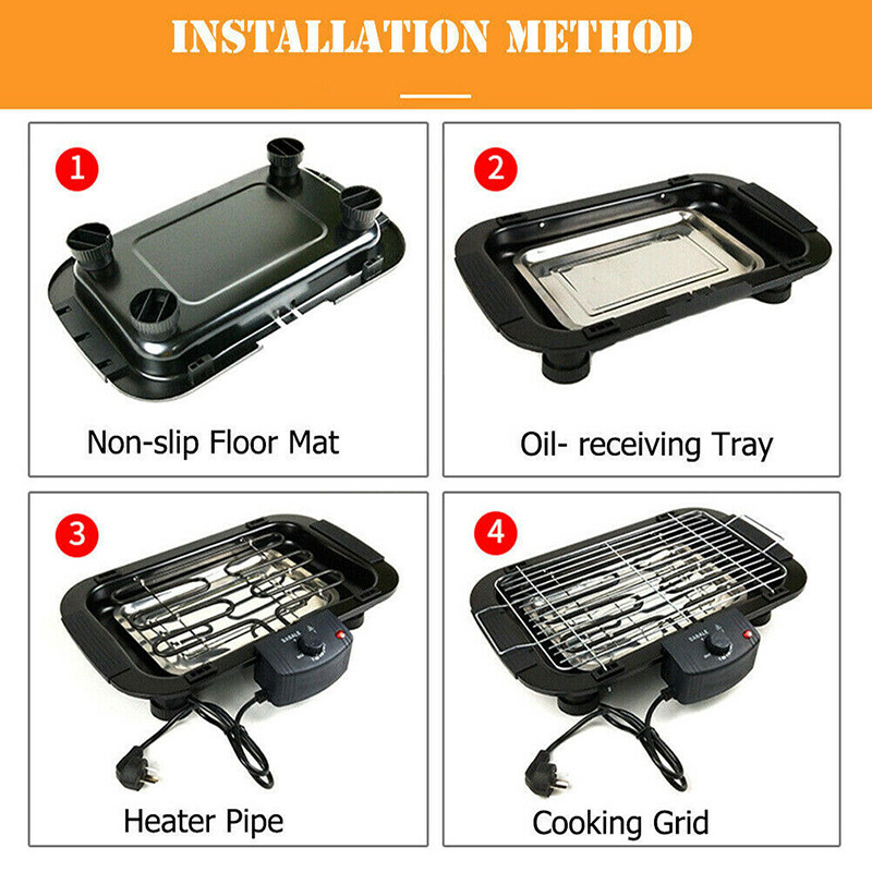 Household Smokeless Grill 2000 - огляд і ціна Kitchen Baking Equipment