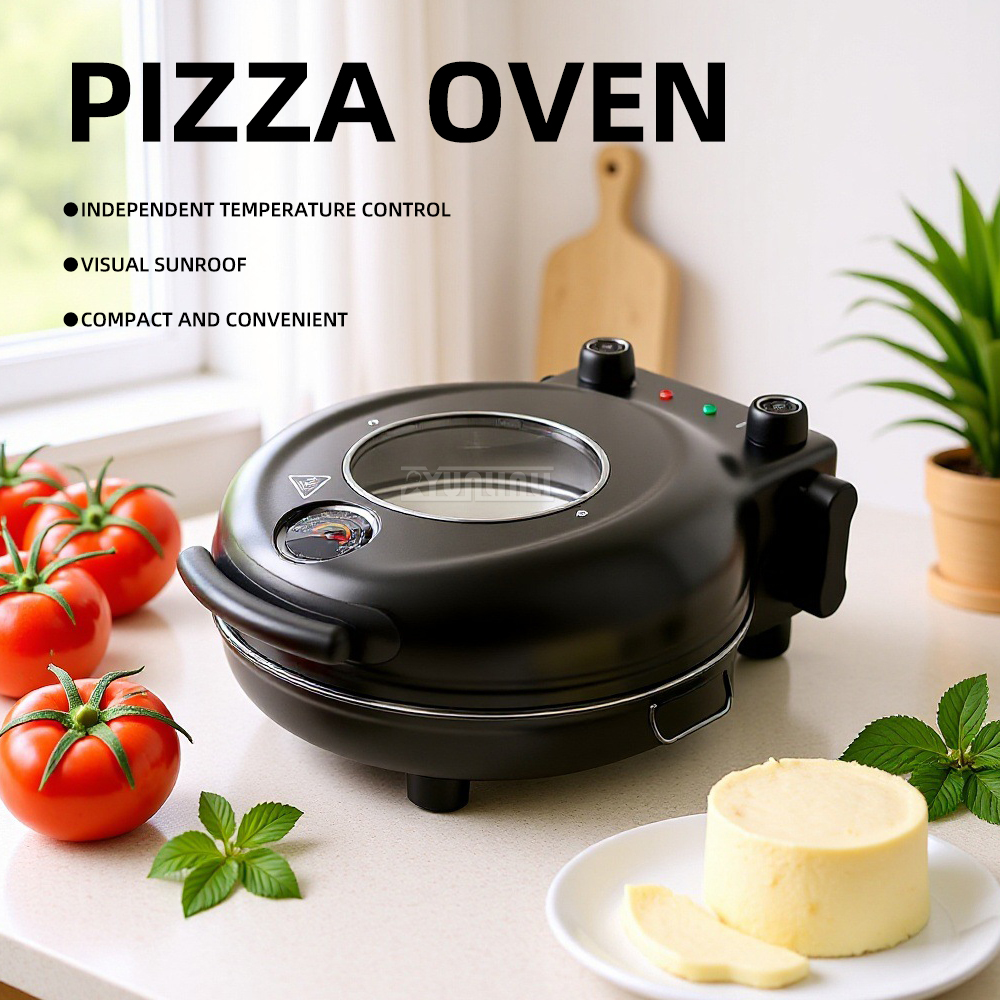 Electric Baking Pan Pizza Panc - огляд і ціна Kitchen Baking Machine