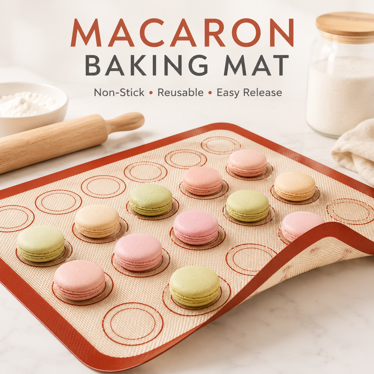 42x30cm Silicone Baking Mat No - огляд і ціна Kitchen Baking Sheets