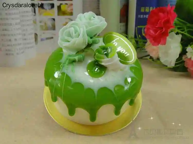 6pcs/set Simulation Rose Cake  - огляд і ціна Kitchen Set Bakery