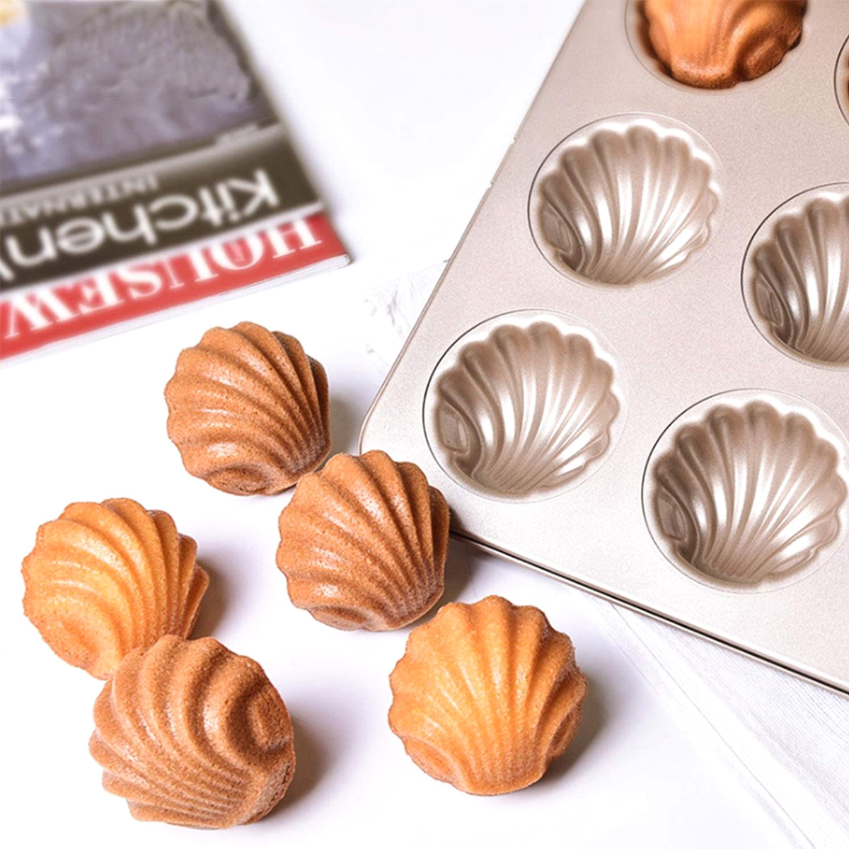 Madeleine Mold Shell Shape Bak - огляд і ціна Kitchen Baking Ware