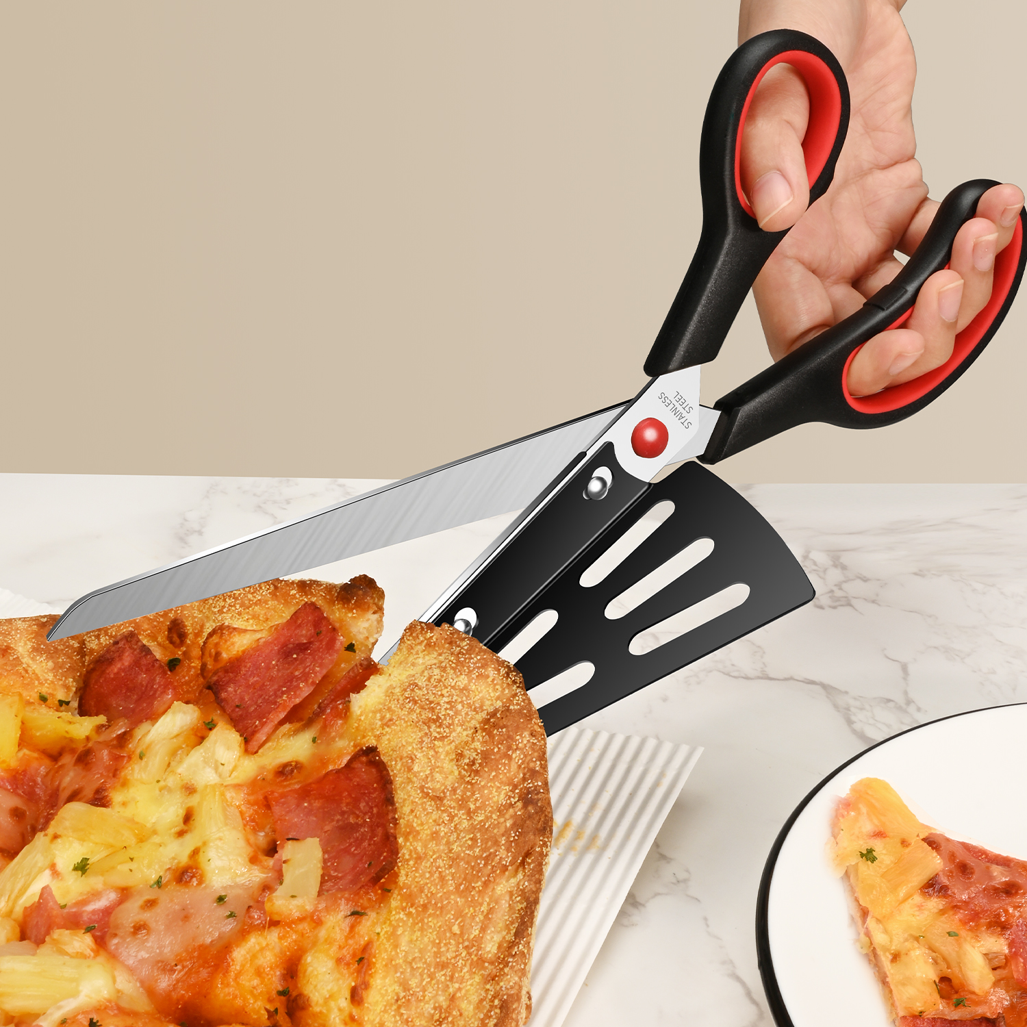 Stainless steel detachable piz - огляд і ціна Kitchen Shears In Baking