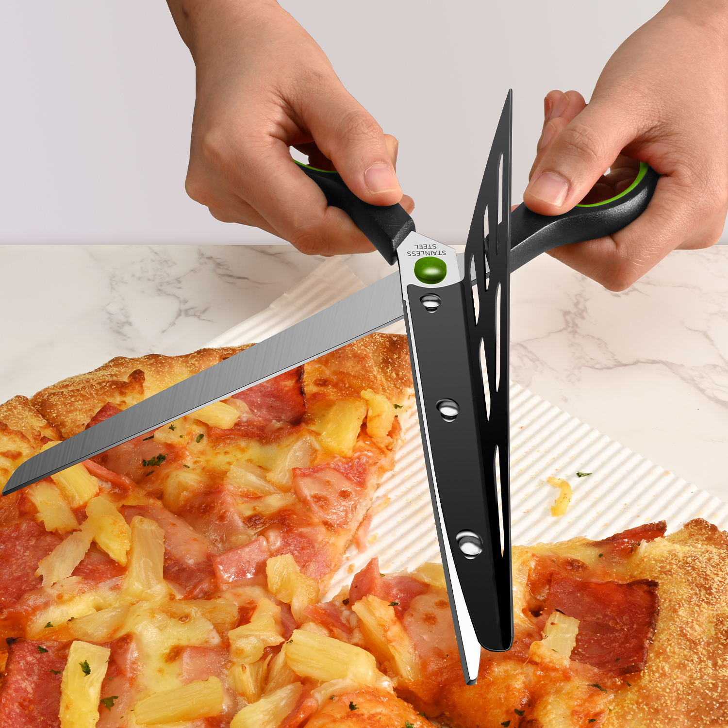Stainless steel detachable piz - огляд і ціна Kitchen Shears In Baking