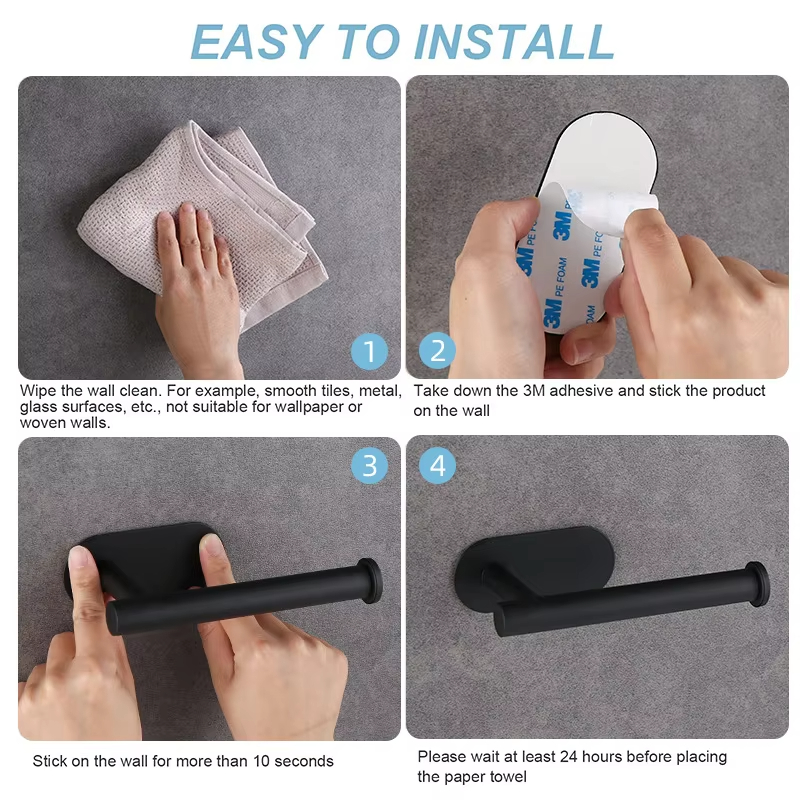 Adhesive Toilet Paper Holder K - огляд і ціна Kitchen Baking Paper Holder