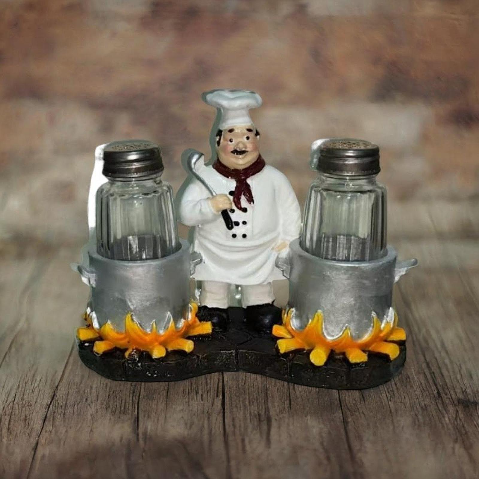 and Pepper Shakers Set Holder  - огляд і ціна Kitchen Set Bakery