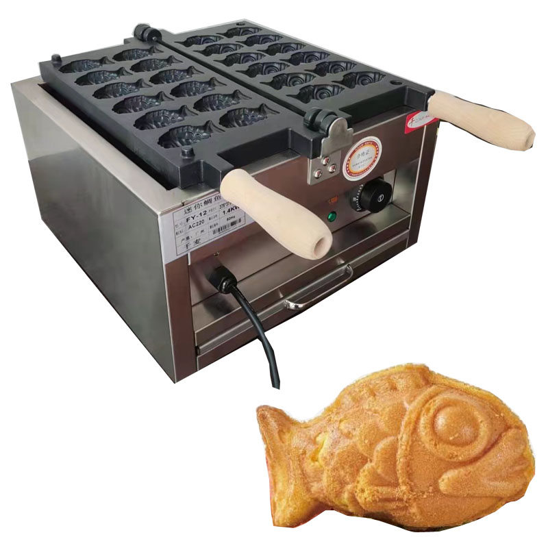 12pcs Mini Fish Shape Taiyaki  - огляд і ціна Kitchen Baking Machine